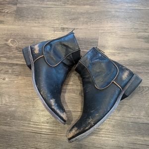 Matisse Distressed Leather Boots